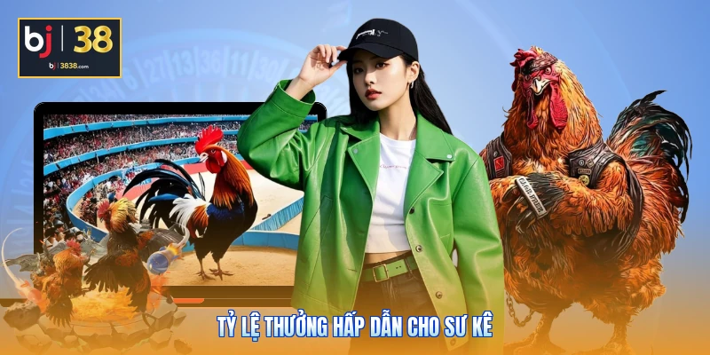 Đá Gà WS168 BJ38 - Đấu Trường Trực Tuyến #1 Cực Kịch Tính 4 Tỷ lệ thưởng hấp dẫn cho sư kê
