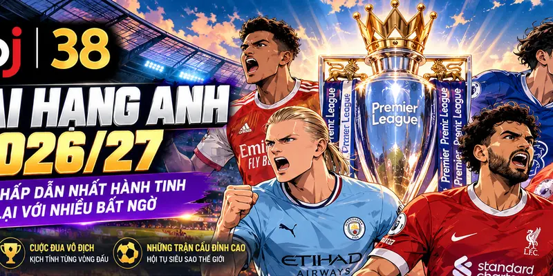 Ngoại Hạng Anh 2026/27: Lịch Thi Đấu, Thể Thức Và Những Cuộc Đua Đáng Chú Ý 2 oàn cảnh sân vận động bóng đá Anh rực sáng dưới ánh đèn