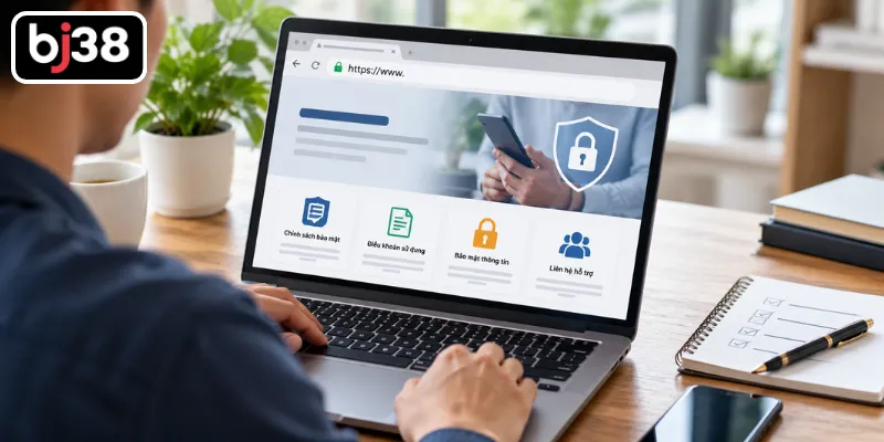 BJ38 Là Gì? Tổng Quan Thông Tin Và Các Dịch Vụ 6 Kiểm tra thông tin và bảo mật website BJ38